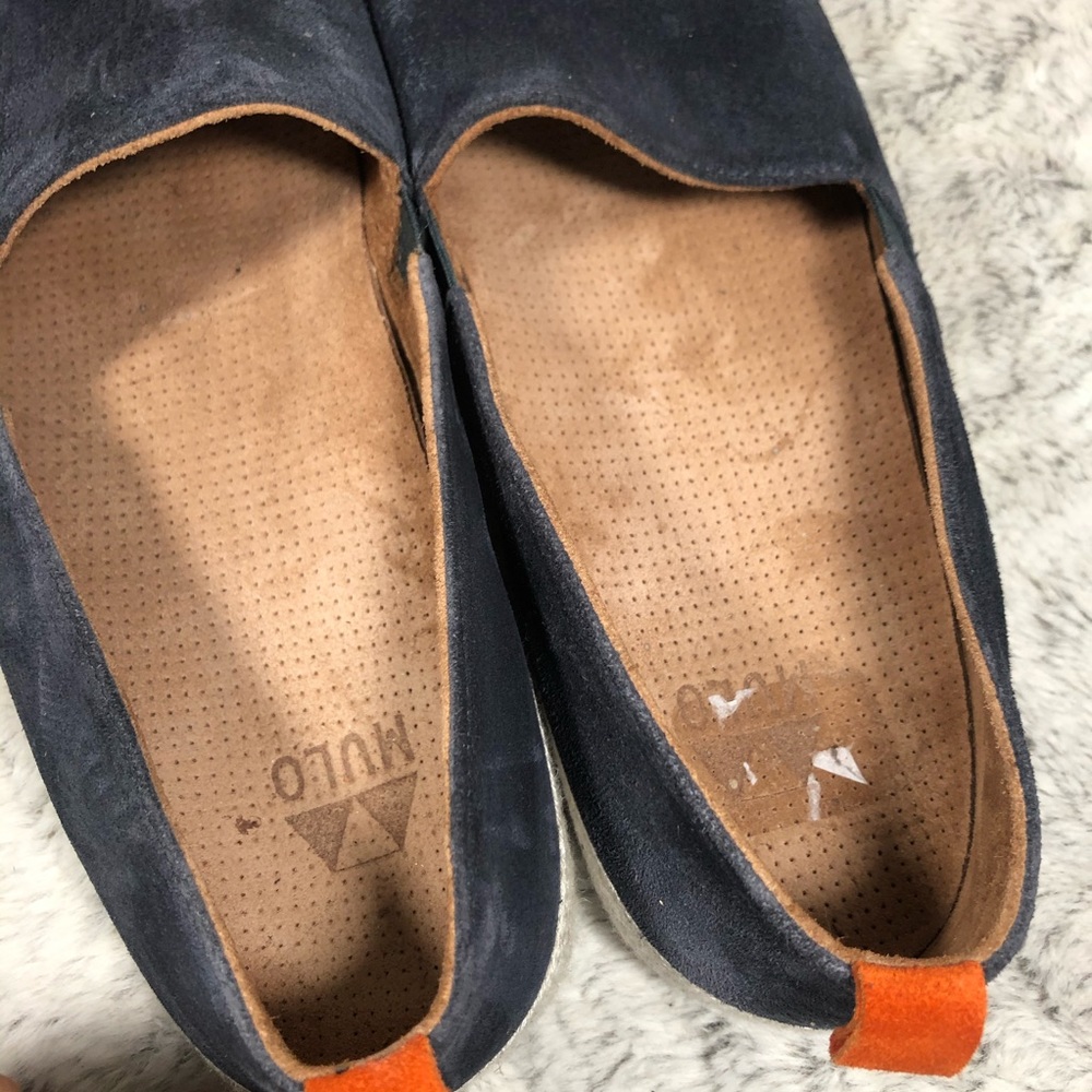 MULO Suede Slip On Espadrille Slip On Loafers - Picture 4 of 8